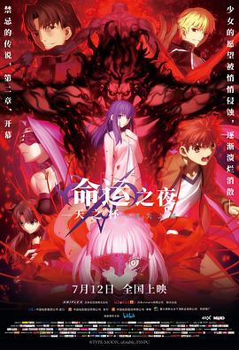 命运之夜——天之杯II：迷失之蝶日语海报封面